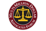 Multimillion Dollar Advocates Forum Badge