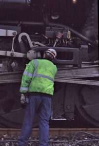 A railroad worker inspects equipment and wonders if FELA covers injuries caused by defective railroad equipment.